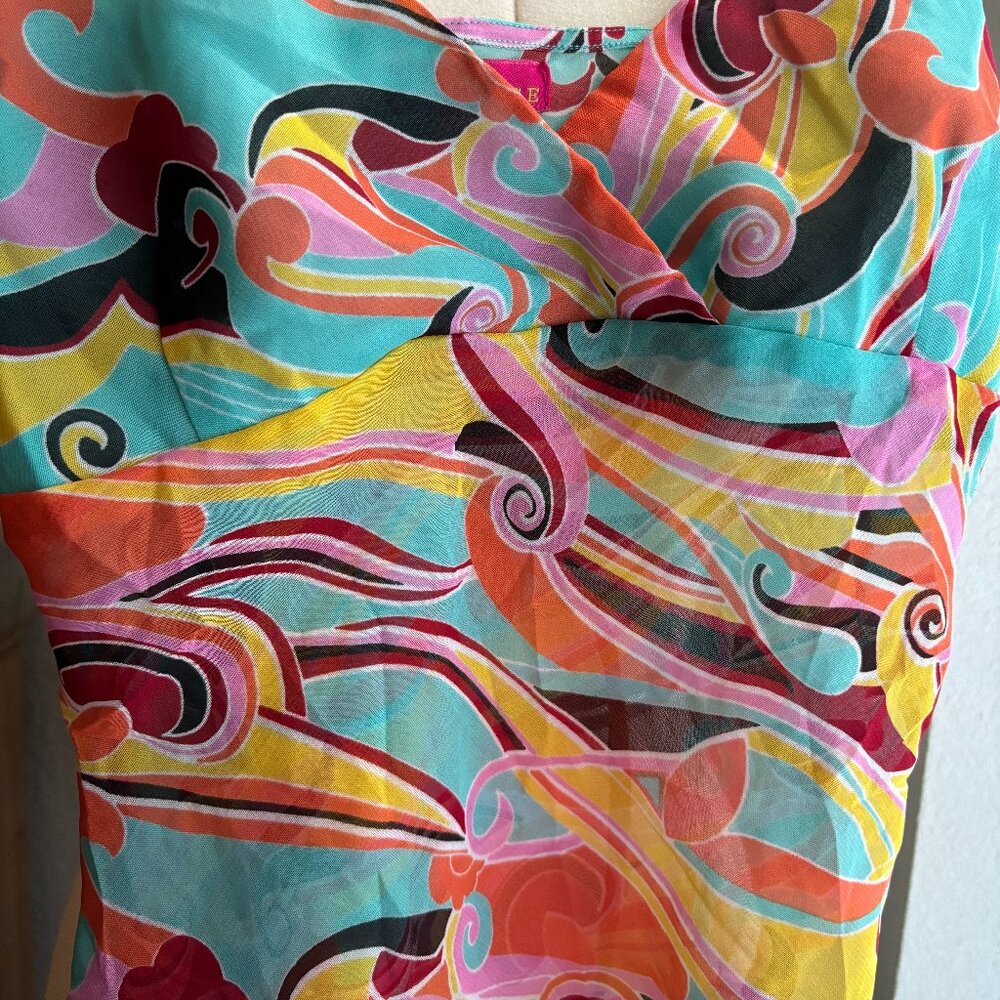 Multicolor Mesh top - Picture 5 of 5